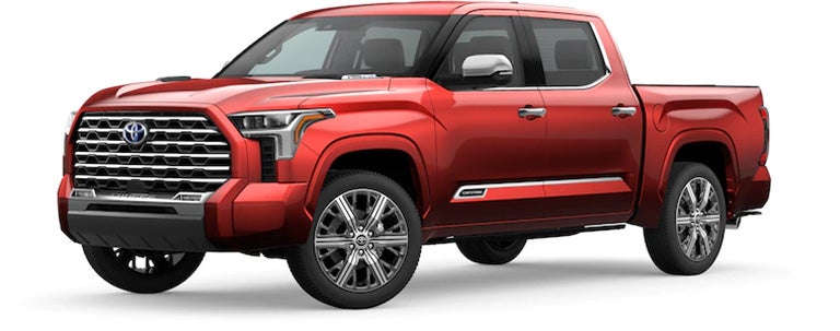 2022 Toyota Tundra Capstone in Supersonic Red | Coad Toyota Paducah in Paducah KY
