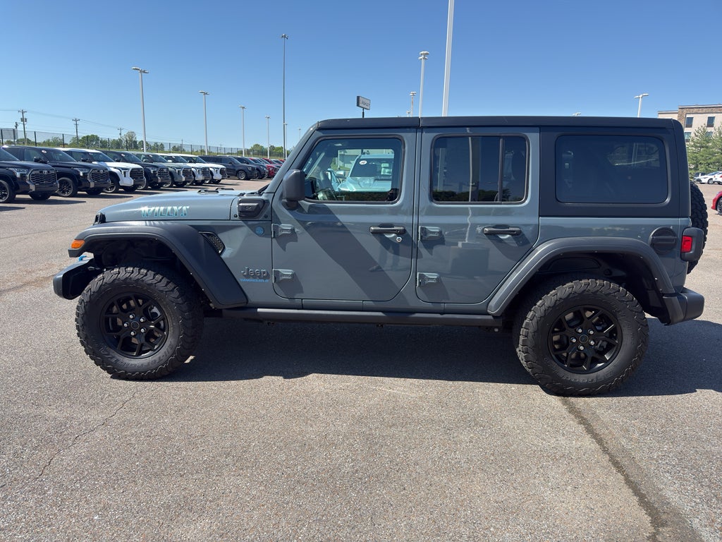 Used 2024 Jeep Wrangler 4xe Willys 4XE with VIN 1C4RJXN69RW121808 for sale in Paducah, KY
