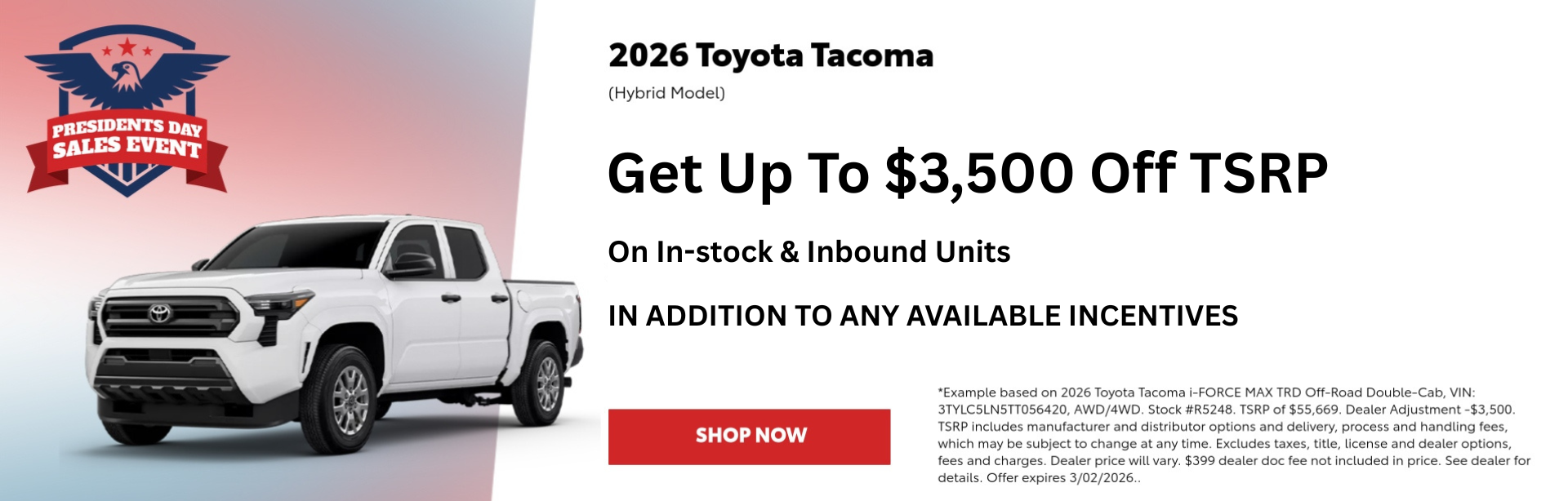 2026 Toyota Tacoma Hybrid
