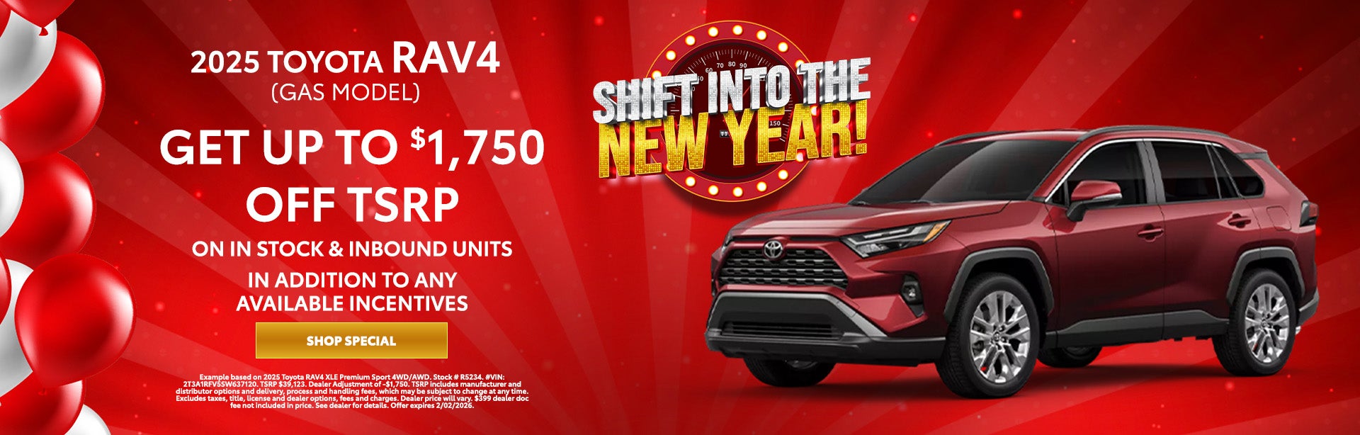 2025 Toyota RAV4 Offer